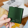 Established Name And Date Personalised Hip Flask, thumbnail 1 of 9