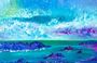 Surreal Coastline Original Oil Painting, thumbnail 1 of 6