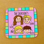 Personalised Family Coasters Pack Of Four, thumbnail 4 of 6