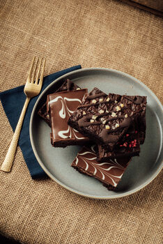 Gluten Free Luxury Festive Brownie Gift Box, 5 of 8