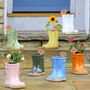 Personalised Welly Plant Pot Gift, thumbnail 1 of 11