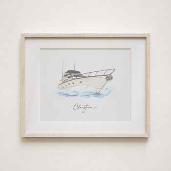 Personalised Car Portrait, Hand Drawn Gift For Him, 8 of 12