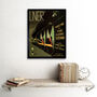 Travel Lner Railway Flying Scotsman UK Art Print, thumbnail 2 of 3