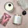 Capricorn Garnet Crystal Candle, thumbnail 2 of 3