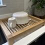 Stunning Solid Oak Draining Board/Rack Made To Order, thumbnail 1 of 3