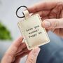 Pet Mum Photo Leather Keyring, thumbnail 3 of 8