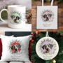 Personalised Christmas Great Dane Break Through, thumbnail 1 of 10