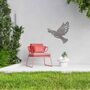 Metal Peace Bird Garden Decor Rusty Bird Wall Art Gift, thumbnail 3 of 10
