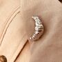 Croissant Brooch, thumbnail 2 of 5