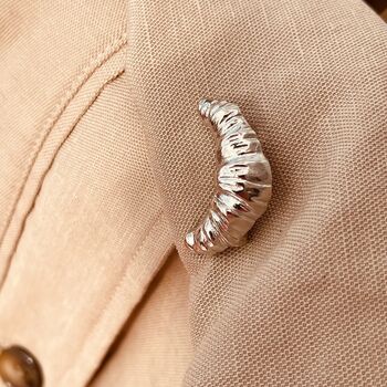 Croissant Brooch, 2 of 5