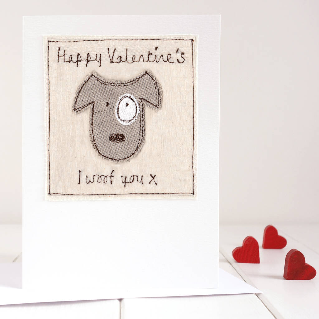 Personalised Dog Valentine's Day Card, 1 of 12