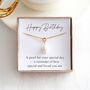 Birthday Gift For Her, Pearl Necklace, Birthday Jewellery, thumbnail 8 of 8