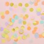 Pastel Rainbow Gold Disc Confetti, thumbnail 1 of 2