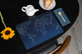 Placemats Featuring The World Map, 2 of 2