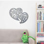 Contemporary Wooden Hearts: Love Inspired Wall Art, thumbnail 8 of 12