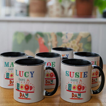 Personalised 'Have A Good Day' Mug, 2 of 10