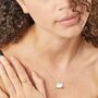 Sterling Silver November Birthstone Stud Earrings – 7mm, thumbnail 6 of 6