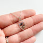 Forget Me Not Drop Necklace, thumbnail 3 of 5