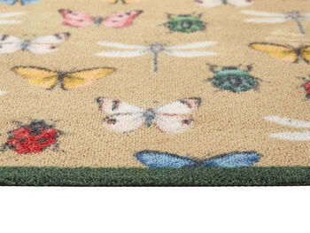 Hug Rug Bugs And Butterflies Beige, 2 of 5