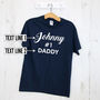 Hashtag #No.One Daddy, Father's Day T Shirt, thumbnail 3 of 4