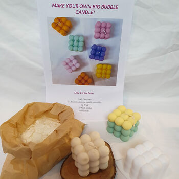 D I Y Bubble Candle Making Kit, 6 of 9