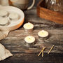 Winter Forest Scented Soy Wax Tealights, thumbnail 2 of 3