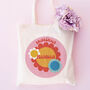 Personalised Retro Floral Wedding Party Bag, thumbnail 1 of 2