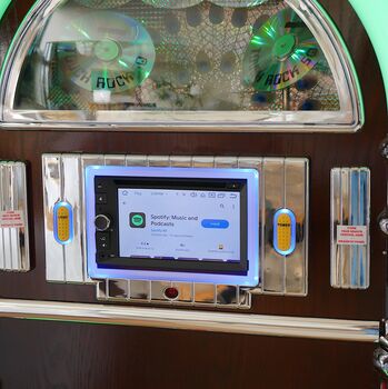 Retro Jukebox With Touch Screen Tablet, 2 of 11