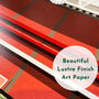 Football Stadium Minimalist Art Print Gift Request Any Stadium, thumbnail 5 of 12