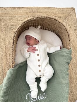 Personalised Knitted Baby Gift S, 5 of 6