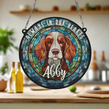 Welsh Springer Memorial Suncatcher, 3 of 6