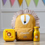 Personalised Trixie Lion Backpack For Nursery, School, Holiday, thumbnail 1 of 12
