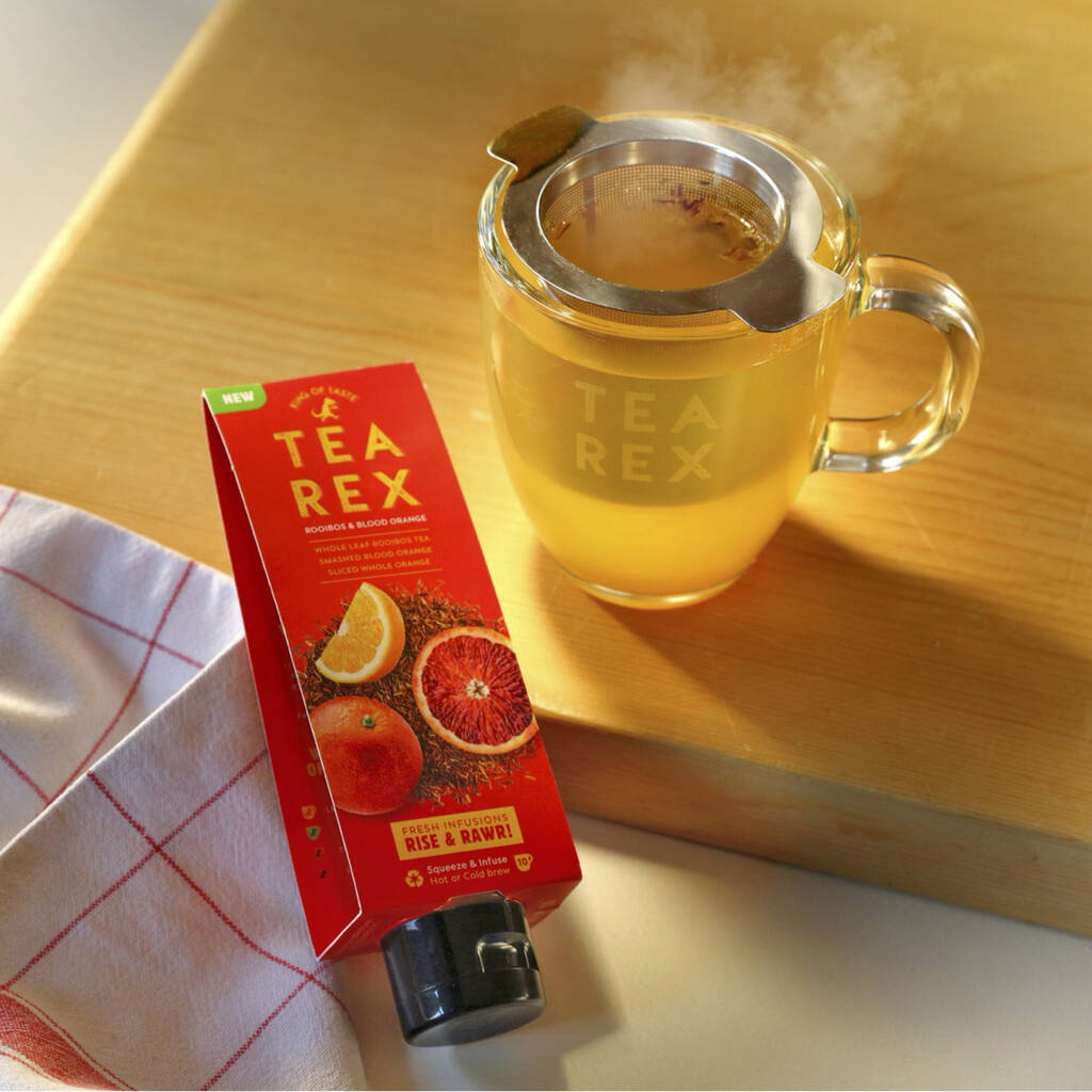 Fresh Rooibos And Blood Orange Infusion By Tea Rex | notonthehighstreet.com