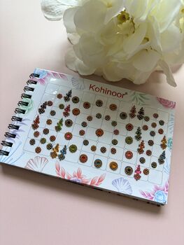 Assorted Designs Fancy Five Page Bindi Booklet, 8 of 9