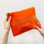 Velvet 'Beautiful Friend' Make Up Bag, thumbnail 1 of 10