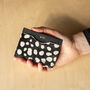 Colour Block Patterned Leather Card Holder, thumbnail 2 of 11