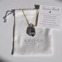 Gemstone Perfume Bottle Pendant Necklace, thumbnail 8 of 8