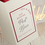 Modern Arch Wedding Card Post Box, thumbnail 3 of 8