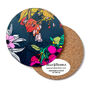 Blossom Coasters Box Set Of Four Round Heat Resistant, thumbnail 9 of 10