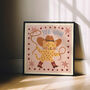 Yeehaw Western Print, Cowboy Cat, Nursery Print, thumbnail 7 of 10