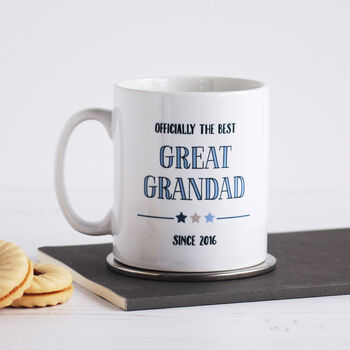 Officially The Best Dad / Grandad, Personalised Mug, 3 of 3