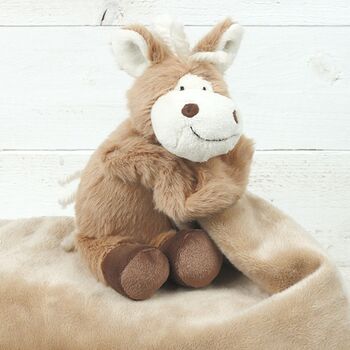 Pony Toy Baby Soother, Personalised, Gift Boxed, 2 of 5