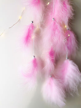Cherry Blosssom Dream Catcher With LED, 7 of 10