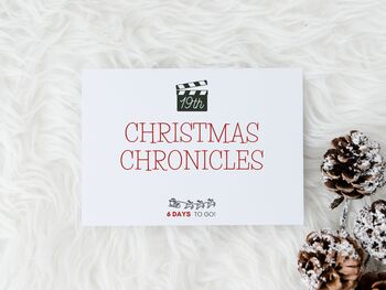Personalised Movie Advent Calendar Countdown To Christmas, 3 of 8