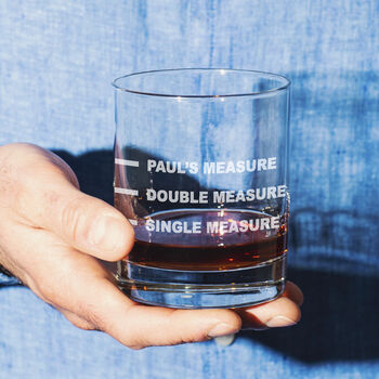Personalised Drinks Measure Glass, 2 of 12