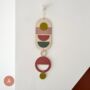Eclectic Coloured Small Modern Style Wall Hanging, thumbnail 1 of 7
