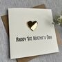 Acrylic Heart Happy First Mother's Day Card, thumbnail 3 of 4