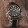 Jacques Lemans Solar Wooden Chronograph Bracelet Watch, thumbnail 1 of 7