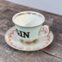 Yvonne Ellen Gin Tea Cup And Saucer, thumbnail 2 of 4