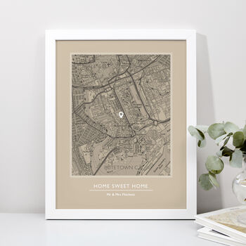 Personalised Custom Made UK Map Homeowner Print, 3 of 12